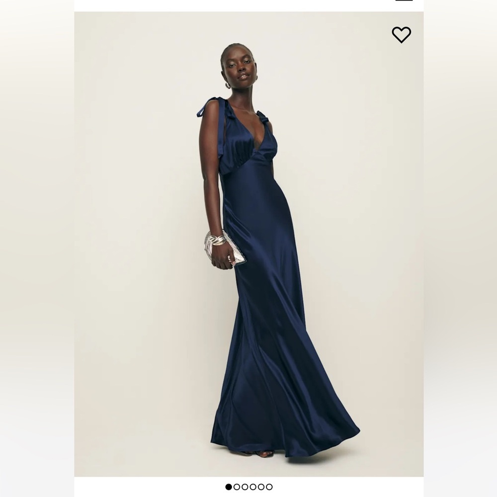 Reformation Pernille Silk Dress